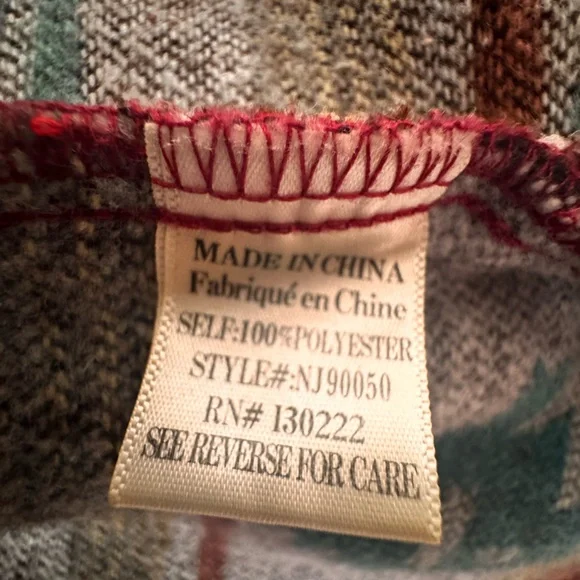 Aztec patterned shacket by New In - Picture 5 of 5